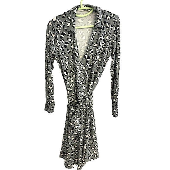 Diane Von Furstenberg Leopard wrap Dress - Picture 2 of 6